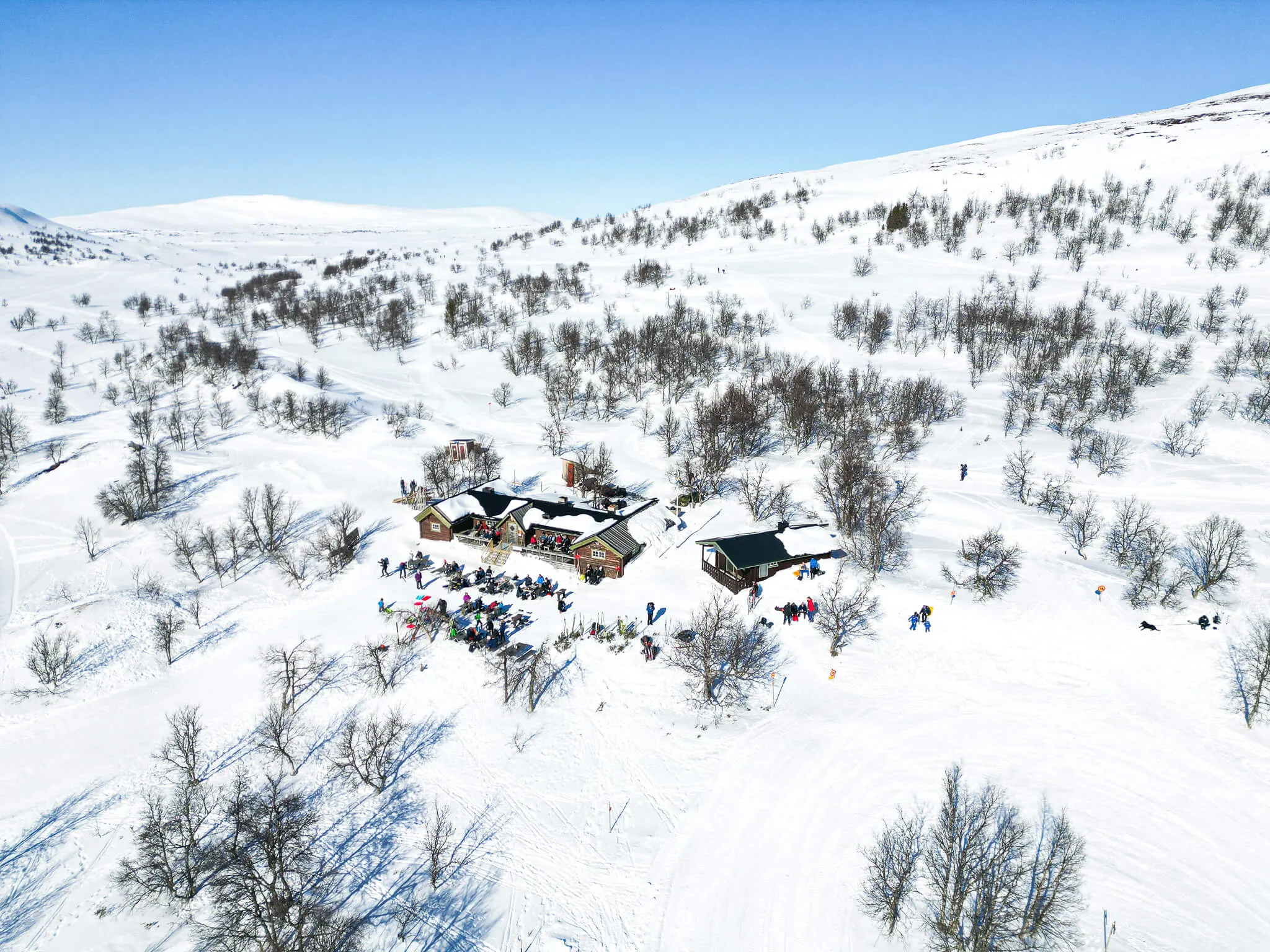 Andersborg våffelstuga i Tänndalen