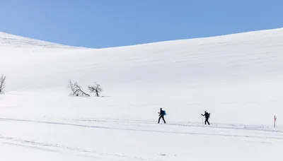 Turskidåkning Bruksvallslidens