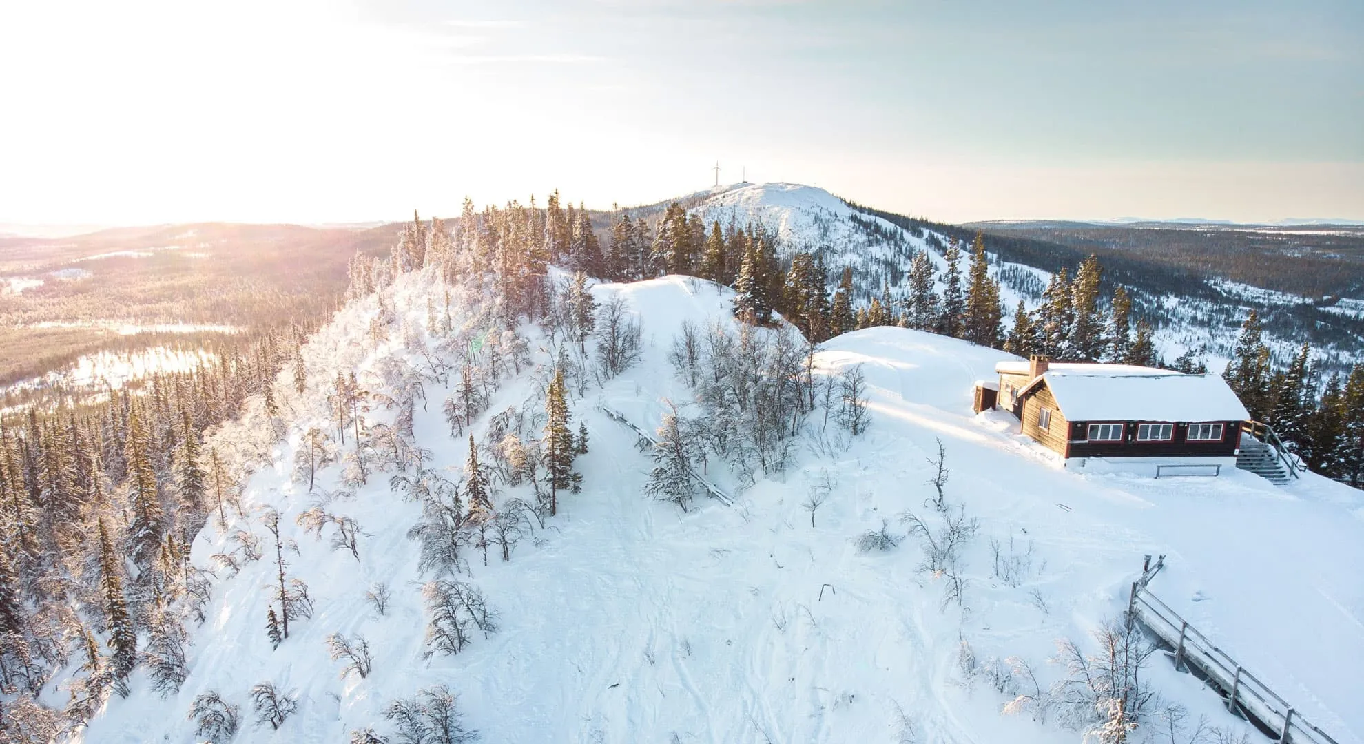Tännäskröket alpin skidåkning i Funäsfjällen